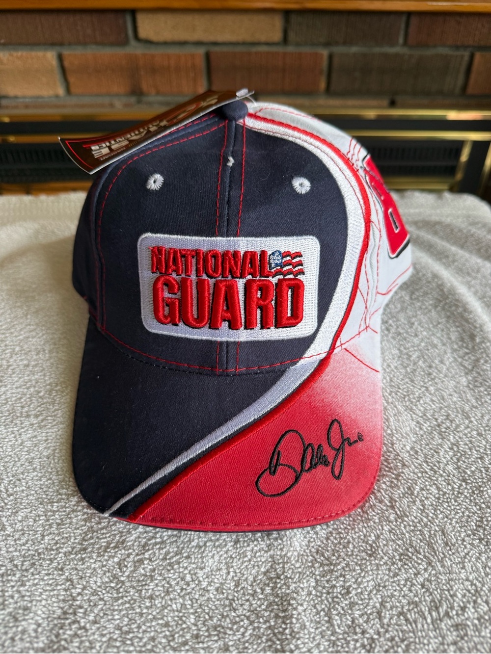 NWT - Dale Jr #88 National Guard baseball cap Red, White, and Blue